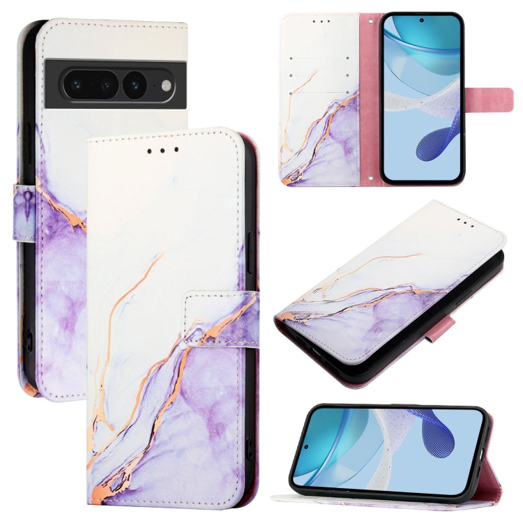 PT003 Marble Pattern Flip Leather Phone Case, For Google Pixel 9 Pro XL, For Google Pixel 9, For Google Pixel 8a, For Google Pixel 8 Pro, For Google Pixel 8, For Google Pixel 7a, For Google Pixel 7 Pro, For Google Pixel 7, For Google Pixel 6a
