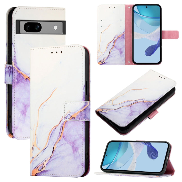 PT003 Marble Pattern Flip Leather Phone Case, For Google Pixel 9 Pro XL, For Google Pixel 9, For Google Pixel 8a, For Google Pixel 8 Pro, For Google Pixel 8, For Google Pixel 7a, For Google Pixel 7 Pro, For Google Pixel 7, For Google Pixel 6a