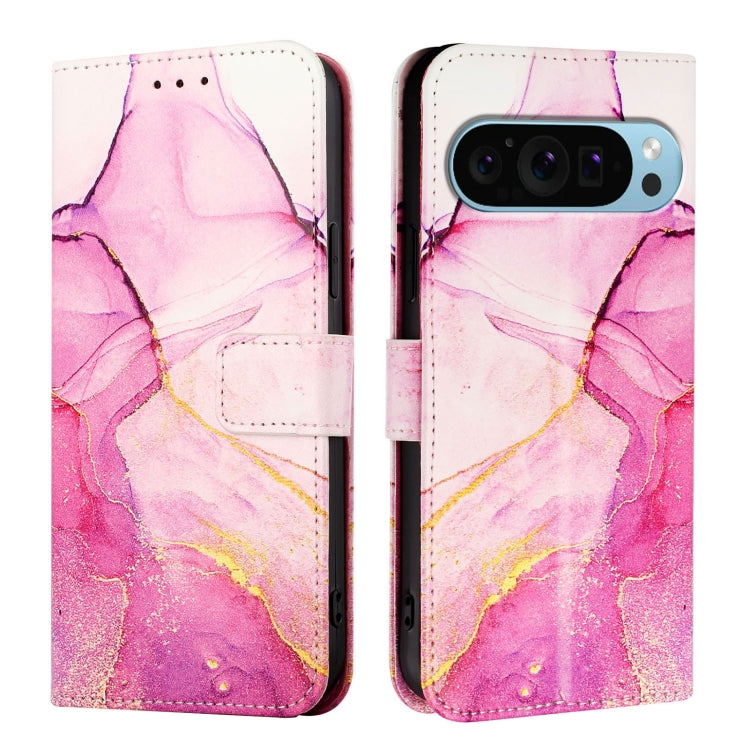 PT003 Marble Pattern Flip Leather Phone Case, For Google Pixel 9 Pro XL, For Google Pixel 9, For Google Pixel 8a, For Google Pixel 8 Pro, For Google Pixel 8, For Google Pixel 7a, For Google Pixel 7 Pro, For Google Pixel 7, For Google Pixel 6a