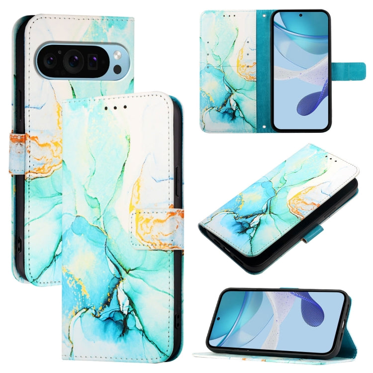 PT003 Marble Pattern Flip Leather Phone Case, For Google Pixel 9 Pro XL, For Google Pixel 9, For Google Pixel 8a, For Google Pixel 8 Pro, For Google Pixel 8, For Google Pixel 7a, For Google Pixel 7 Pro, For Google Pixel 7, For Google Pixel 6a