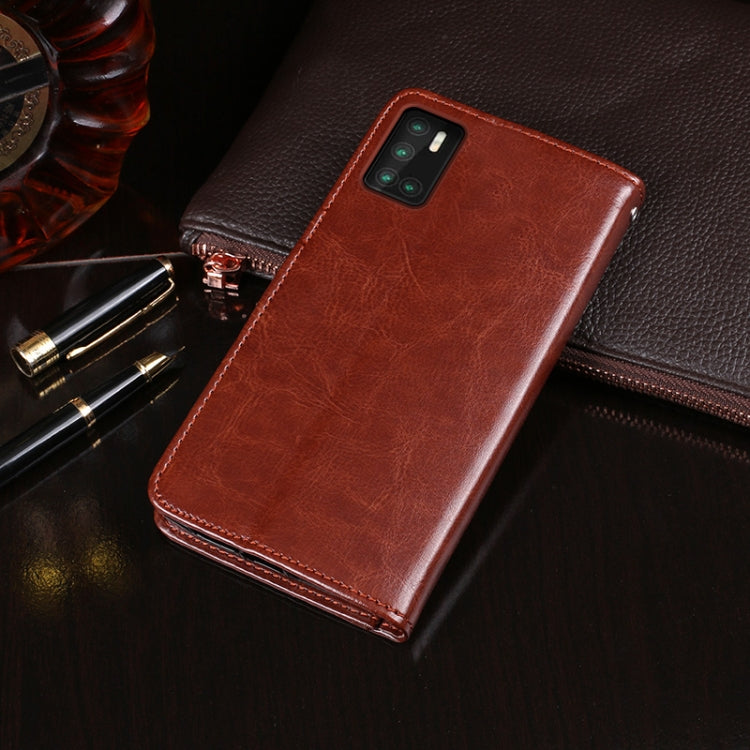 idewei Crazy Horse Texture Horizontal Flip Leather Case with Holder & Card Slots & Wallet, For Alcatel 1SE 2020, For Cubot P40, For Elephone E10, For Infinix Hot 9, For Oukitel C19