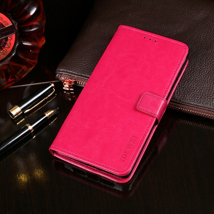 idewei Crazy Horse Texture Horizontal Flip Leather Case with Holder & Card Slots & Wallet, For Cubot P40, For Infinix Hot 9, For Oukitel C19