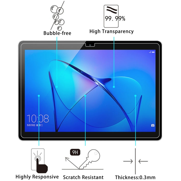 For Huawei Enjoy Tablet 2 / TCL Tab 10 HD 4G / 10 / Tab 10s / Tab 10s 5G 25pcs 9H HD Explosion-proof Tempered Glass Film, For Huawei Enjoy Tablet 2 / TCL Tab 10s