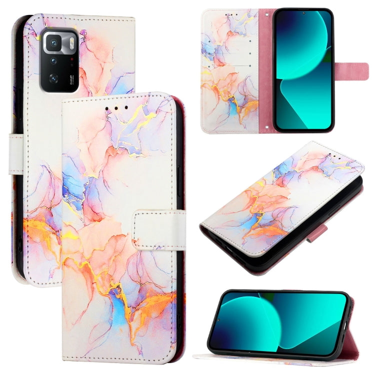 PT003 Marble Pattern Flip Leather Phone Case, For Xiaomi Redmi 9 / 9 Prime India, For Xiaomi Poco X3 GT, For Xiaomi Mi 11 Ultra, For Xiaomi Mi 11 Pro, For Xiaomi Mi 11, For Xiaomi Redmi 10X 4G, For Xiaomi Redmi Note 9 4G Global                         ...