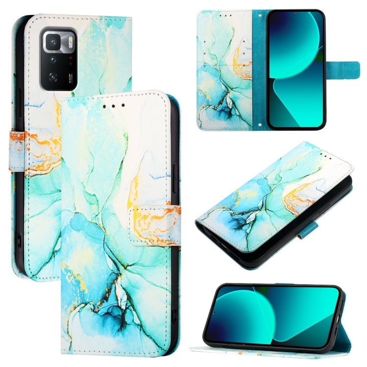 PT003 Marble Pattern Flip Leather Phone Case, For Xiaomi Redmi 9 / 9 Prime India, For Xiaomi Poco X3 GT, For Xiaomi Mi 11 Ultra, For Xiaomi Mi 11 Pro, For Xiaomi Mi 11, For Xiaomi Redmi 10X 4G, For Xiaomi Redmi Note 9 4G Global                         ...
