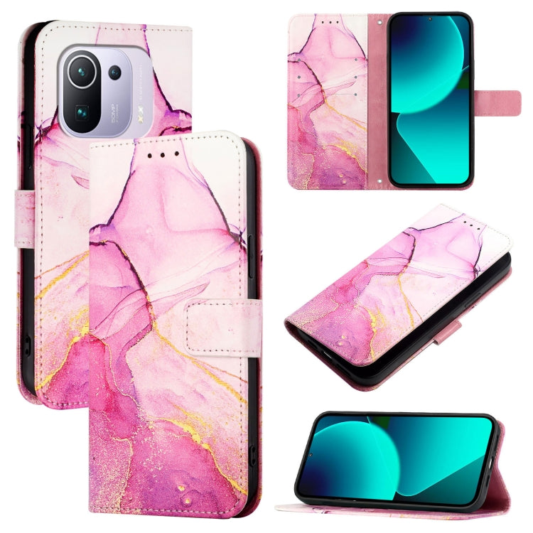 PT003 Marble Pattern Flip Leather Phone Case, For Xiaomi Redmi 9 / 9 Prime India, For Xiaomi Poco X3 GT, For Xiaomi Mi 11 Ultra, For Xiaomi Mi 11 Pro, For Xiaomi Mi 11, For Xiaomi Redmi 10X 4G, For Xiaomi Redmi Note 9 4G Global                         ...