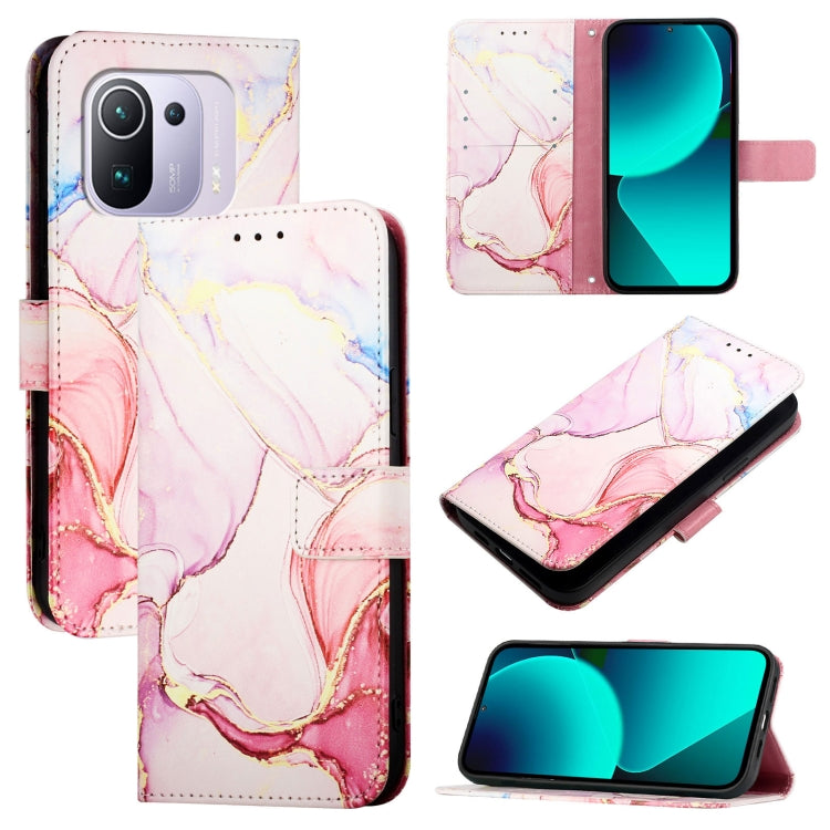 PT003 Marble Pattern Flip Leather Phone Case, For Xiaomi Redmi 9 / 9 Prime India, For Xiaomi Poco X3 GT, For Xiaomi Mi 11 Ultra, For Xiaomi Mi 11 Pro, For Xiaomi Mi 11, For Xiaomi Redmi 10X 4G, For Xiaomi Redmi Note 9 4G Global                         ...