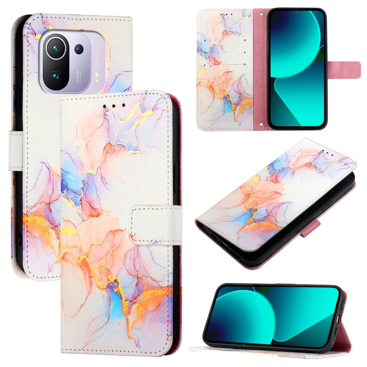 PT003 Marble Pattern Flip Leather Phone Case, For Xiaomi Redmi 9 / 9 Prime India, For Xiaomi Poco X3 GT, For Xiaomi Mi 11 Ultra, For Xiaomi Mi 11 Pro, For Xiaomi Mi 11, For Xiaomi Redmi 10X 4G, For Xiaomi Redmi Note 9 4G Global                         ...