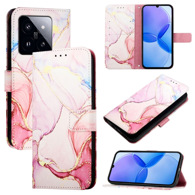 PT003 Marble Pattern Flip Leather Phone Case, For Xiaomi Poco F6, For Xiaomi Poco X6 Neo 5G Global, For Xiaomi 14 Ultra, For Xiaomi 14 Pro, For Xiaomi 14, For Xiaomi Redmi Note 12R / Poco M6 Pro 5G, For Xiaomi Redmi 12 4G / 5G Global & India           ...