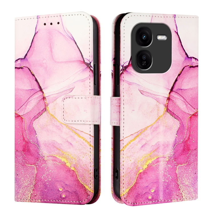 PT003 Marble Pattern Flip Leather Phone Case, For vivo iQOO Z9x, For vivo iQOO Z9 / iQOO Z9 Turbo, For vivo Y03 4G Global, For vivo Y100 IDN / Y200e, For vivo V30 / V30 Pro 5G Global, For vivo V30 Lite 5G Global, For vivo V29e 5G Global / Y200 5G Globa...