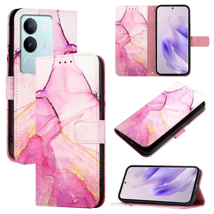 PT003 Marble Pattern Flip Leather Phone Case, For vivo Y36 5G Global / Y36 4G Global&India, For vivo Y27 5G / Y27s 4G Global, For vivo V29 5G Global / V29 Pro, For vivoy Y17s 4G Global / Y17s 5G India, For vivo Y02A / Y02 / Y11 2023 / Y02t             ...