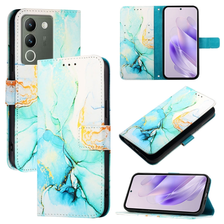 PT003 Marble Pattern Flip Leather Phone Case, For vivo iQOO Z9x, For vivo iQOO Z9 / iQOO Z9 Turbo, For vivo Y03 4G Global, For vivo Y100 IDN / Y200e, For vivo V30 / V30 Pro 5G Global, For vivo V30 Lite 5G Global, For vivo V29e 5G Global / Y200 5G Globa...