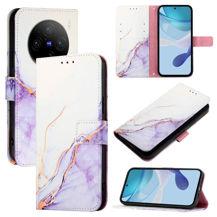 PT003 Marble Pattern Flip Leather Phone Case, For vivo iQOO Z9x, For vivo iQOO Z9 / iQOO Z9 Turbo, For vivo Y03 4G Global, For vivo Y100 IDN / Y200e, For vivo V30 / V30 Pro 5G Global, For vivo V30 Lite 5G Global, For vivo V29e 5G Global / Y200 5G Globa...