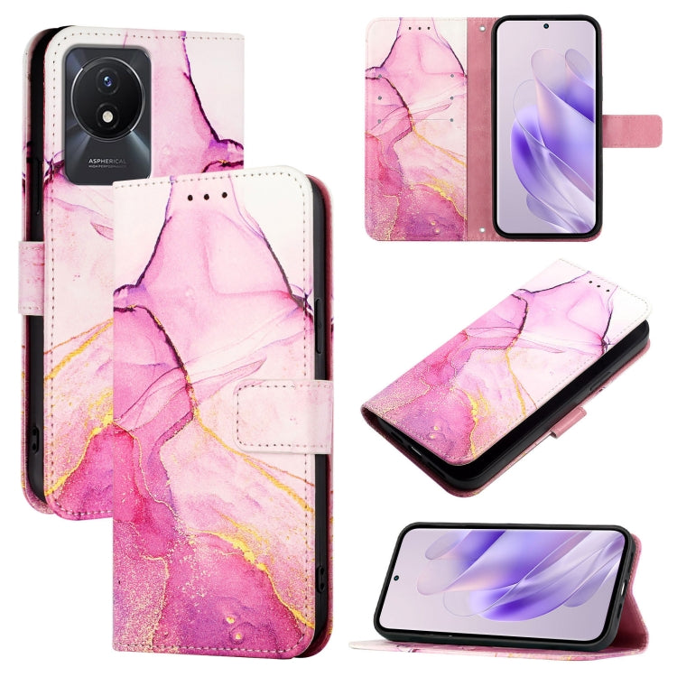 PT003 Marble Pattern Flip Leather Phone Case, For vivo Y36 5G Global / Y36 4G Global&India, For vivo Y27 5G / Y27s 4G Global, For vivo V29 5G Global / V29 Pro, For vivoy Y17s 4G Global / Y17s 5G India, For vivo Y02A / Y02 / Y11 2023 / Y02t             ...