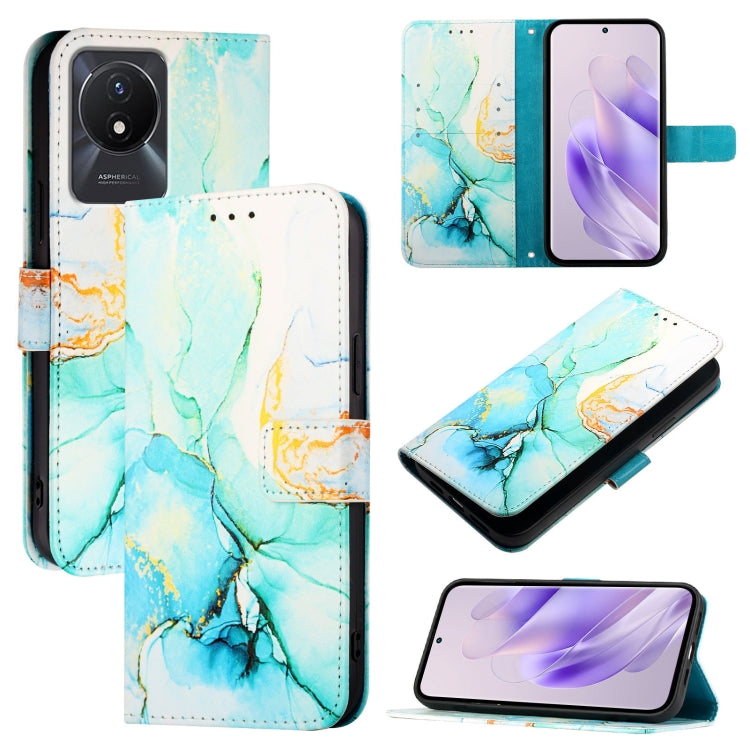 PT003 Marble Pattern Flip Leather Phone Case, For vivo Y36 5G Global / Y36 4G Global&India, For vivo Y27 5G / Y27s 4G Global, For vivo V29 5G Global / V29 Pro, For vivoy Y17s 4G Global / Y17s 5G India, For vivo Y02A / Y02 / Y11 2023 / Y02t             ...