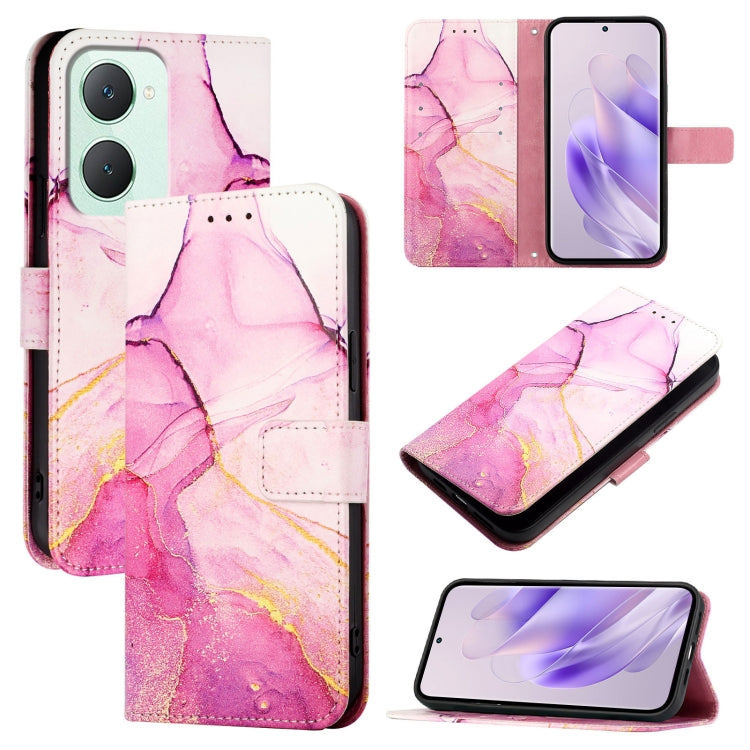PT003 Marble Pattern Flip Leather Phone Case, For vivo iQOO Z9x, For vivo iQOO Z9 / iQOO Z9 Turbo, For vivo Y03 4G Global, For vivo Y100 IDN / Y200e, For vivo V30 / V30 Pro 5G Global, For vivo V30 Lite 5G Global, For vivo V29e 5G Global / Y200 5G Globa...