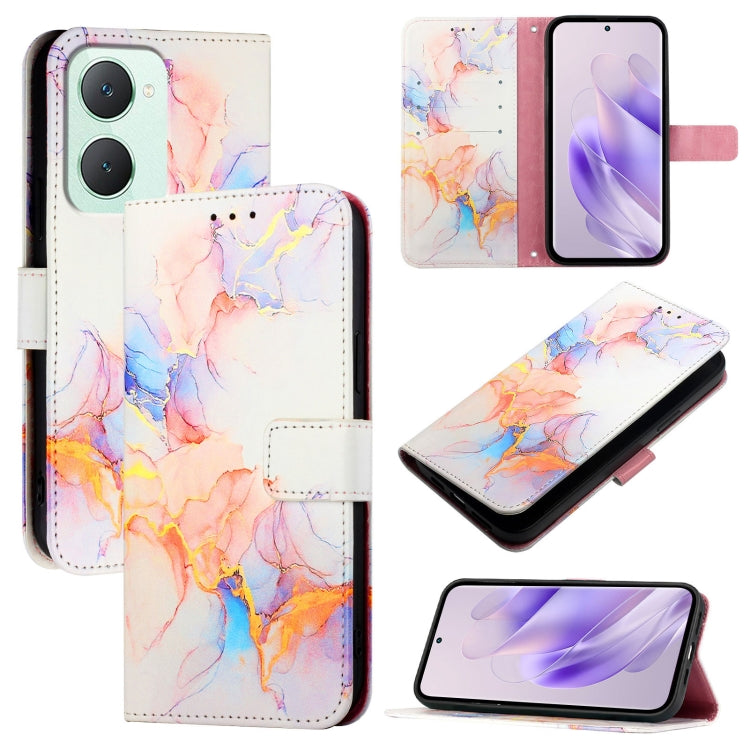 PT003 Marble Pattern Flip Leather Phone Case, For vivo iQOO Z9x, For vivo iQOO Z9 / iQOO Z9 Turbo, For vivo Y03 4G Global, For vivo Y100 IDN / Y200e, For vivo V30 / V30 Pro 5G Global, For vivo V30 Lite 5G Global, For vivo V29e 5G Global / Y200 5G Globa...