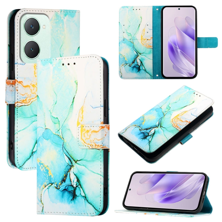 PT003 Marble Pattern Flip Leather Phone Case, For vivo iQOO Z9x, For vivo iQOO Z9 / iQOO Z9 Turbo, For vivo Y03 4G Global, For vivo Y100 IDN / Y200e, For vivo V30 / V30 Pro 5G Global, For vivo V30 Lite 5G Global, For vivo V29e 5G Global / Y200 5G Globa...