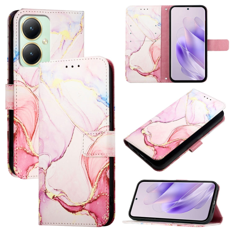 PT003 Marble Pattern Flip Leather Phone Case, For vivo Y30 4G Global, For vivo Y19 / U3 / Y5s / Z5i / U20, For vivo Y27 4G Global
