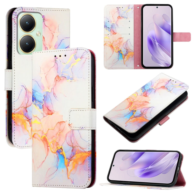 PT003 Marble Pattern Flip Leather Phone Case, For vivo Y30 4G Global, For vivo Y19 / U3 / Y5s / Z5i / U20, For vivo Y27 4G Global