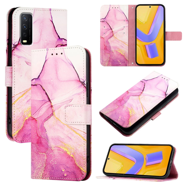 PT003 Marble Pattern Flip Leather Phone Case, For vivo Y30 4G Global, For vivo Y19 / U3 / Y5s / Z5i / U20, For vivo Y27 4G Global