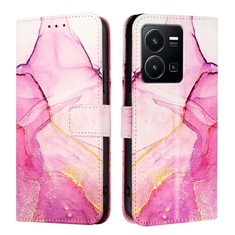 PT003 Marble Pattern Flip Leather Phone Case, For vivo Y35 4G / Y22s 4G / Y22 4G Global, For vivo Y77 5G Global / Y77e 5G, For vivo Y55s 5G 2023 / Y55 5G / Y75 5G, For vivo T1 5G / iQOO U5e / Y30 5G / Y33e 5G, For vivo Y33s 4G Global / Y21 2021 / Y21s ...