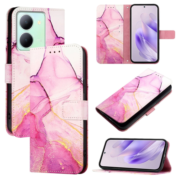 PT003 Marble Pattern Flip Leather Phone Case, For vivo Y36 5G Global / Y36 4G Global&India, For vivo Y27 5G / Y27s 4G Global, For vivo V29 5G Global / V29 Pro, For vivoy Y17s 4G Global / Y17s 5G India, For vivo Y02A / Y02 / Y11 2023 / Y02t             ...