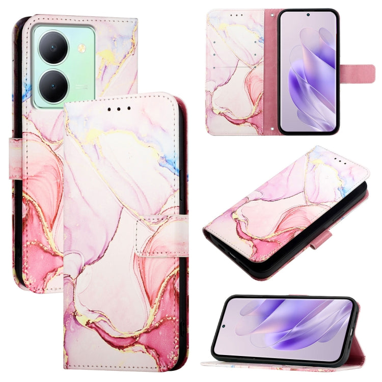 PT003 Marble Pattern Flip Leather Phone Case, For vivo Y36 5G Global / Y36 4G Global&India, For vivo Y27 5G / Y27s 4G Global, For vivo V29 5G Global / V29 Pro, For vivoy Y17s 4G Global / Y17s 5G India, For vivo Y02A / Y02 / Y11 2023 / Y02t             ...