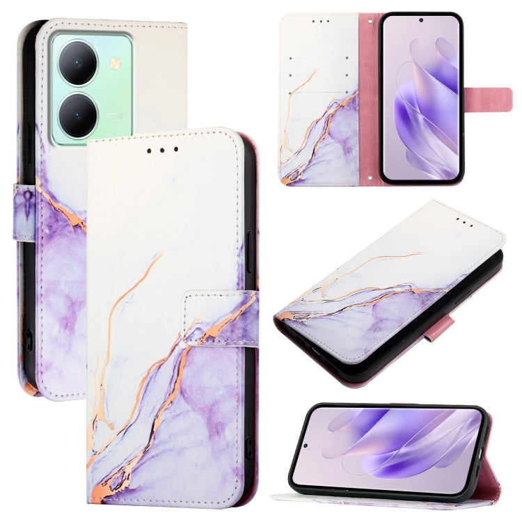 PT003 Marble Pattern Flip Leather Phone Case, For vivo Y36 5G Global / Y36 4G Global&India, For vivo Y27 5G / Y27s 4G Global, For vivo V29 5G Global / V29 Pro, For vivoy Y17s 4G Global / Y17s 5G India, For vivo Y02A / Y02 / Y11 2023 / Y02t             ...