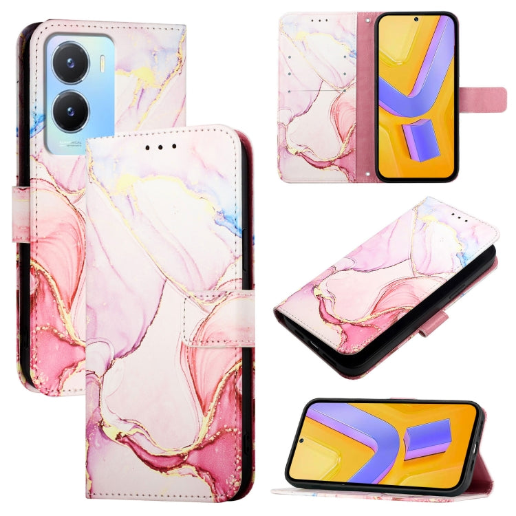 PT003 Marble Pattern Flip Leather Phone Case, For vivo Y36 5G Global / Y36 4G Global&India, For vivo Y27 5G / Y27s 4G Global, For vivo V29 5G Global / V29 Pro, For vivoy Y17s 4G Global / Y17s 5G India, For vivo Y02A / Y02 / Y11 2023 / Y02t             ...