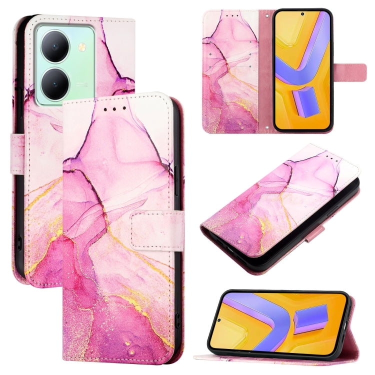 PT003 Marble Pattern Flip Leather Phone Case, For vivo Y36 5G Global / Y36 4G Global&India, For vivo Y27 5G / Y27s 4G Global, For vivo V29 5G Global / V29 Pro, For vivoy Y17s 4G Global / Y17s 5G India, For vivo Y02A / Y02 / Y11 2023 / Y02t             ...
