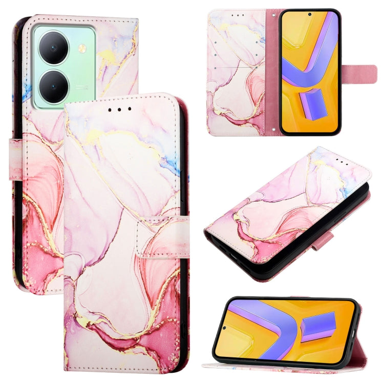 PT003 Marble Pattern Flip Leather Phone Case, For vivo Y36 5G Global / Y36 4G Global&India, For vivo Y27 5G / Y27s 4G Global, For vivo V29 5G Global / V29 Pro, For vivoy Y17s 4G Global / Y17s 5G India, For vivo Y02A / Y02 / Y11 2023 / Y02t             ...