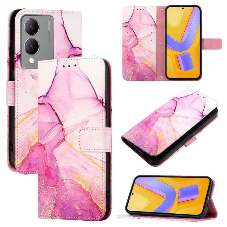 PT003 Marble Pattern Flip Leather Phone Case, For vivo Y36 5G Global / Y36 4G Global&India, For vivo Y27 5G / Y27s 4G Global, For vivo V29 5G Global / V29 Pro, For vivoy Y17s 4G Global / Y17s 5G India, For vivo Y02A / Y02 / Y11 2023 / Y02t             ...