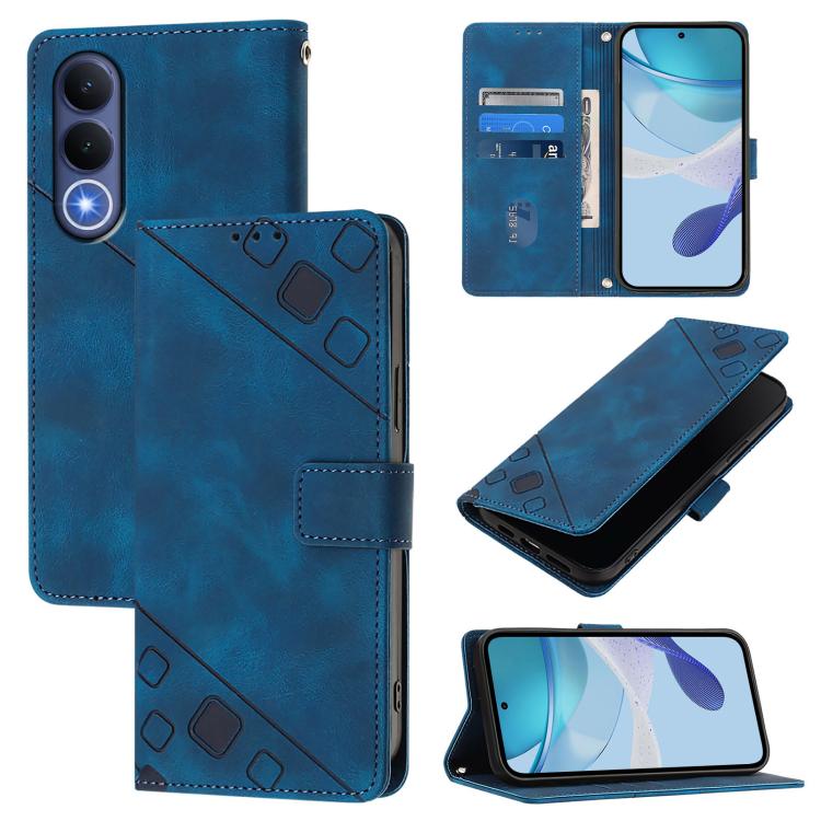 Skin Feel Embossed Leather Phone Case, For vivo X300 FE 5G Russia / 5G Zeiss, For vivo X300s 5G, For vivo V70 FE 5G, For vivo Y21 5G 2026 Global / Y05 4G, For vivo X300 Ultra 5G, For vivo X300 Pro, For vivo X300, For vivo Y31 5G Global