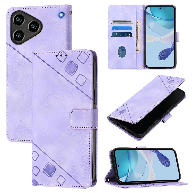 Skin Feel Embossed Leather Phone Case, For ZTE nubia Neo 5 5G, For ZTE nubia Neo 5 GT 5G, For ZTE Nubia P7 Pro 5G / Optus X Value 5G, For ZTE Nubia P9 Pro 5G / Optus X Pro 2 5G, For ZTE nubia RedMagic 11 Air, For ZTE Blade A75 Pro 5G / T-Elite 5G      ...