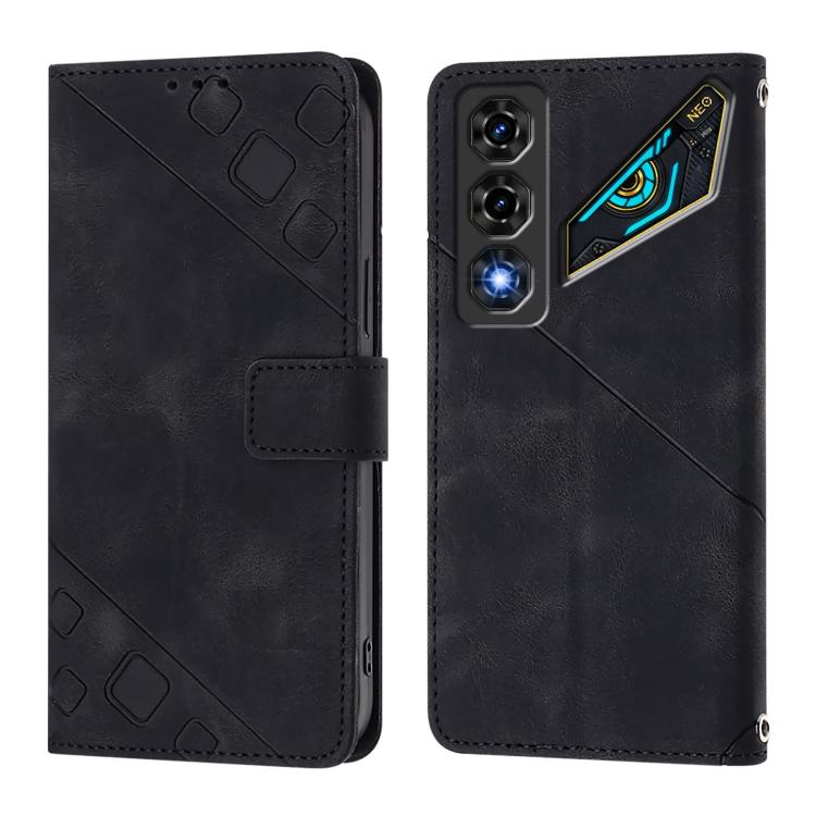 Skin Feel Embossed Leather Phone Case, For ZTE nubia Neo 5 5G, For ZTE nubia Neo 5 GT 5G, For ZTE Nubia P7 Pro 5G / Optus X Value 5G, For ZTE Nubia P9 Pro 5G / Optus X Pro 2 5G, For ZTE nubia RedMagic 11 Air, For ZTE Blade A75 Pro 5G / T-Elite 5G      ...