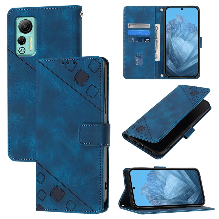 Skin Feel Embossed Leather Phone Case, For Ulefone Note 14