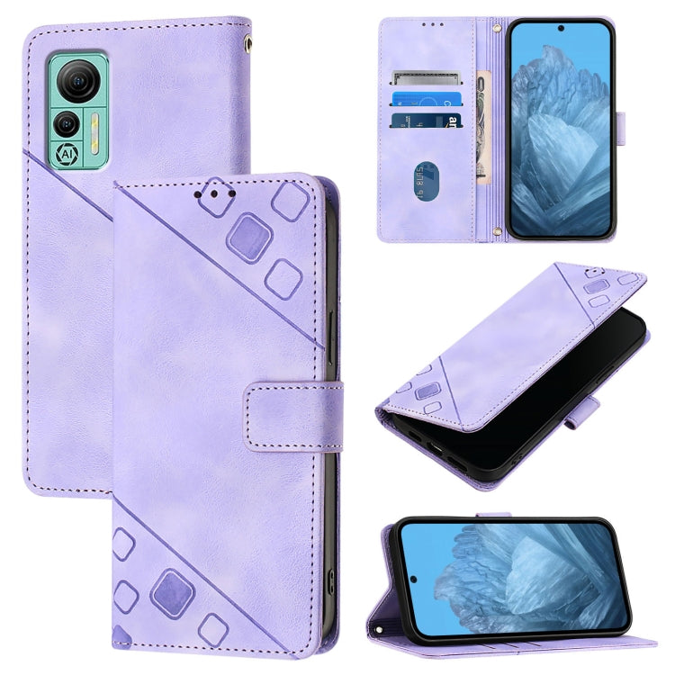Skin Feel Embossed Leather Phone Case, For Ulefone Note 14