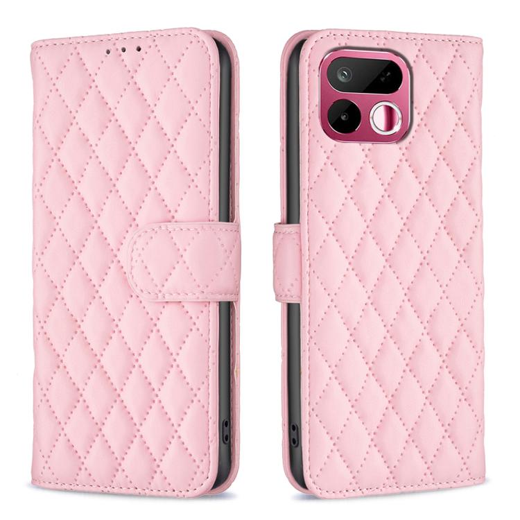 Diamond Lattice Wallet Flip Leather Phone Case, For Realme 16T 5G, For Realme 15 Pro 5G, For Realme 15 5G, For Realme 13 Pro 5G / 13 Pro+ 5G, For Realme GT 6 / GT 6T, For Realme C61 / C63