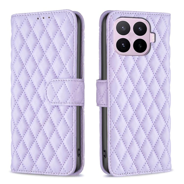 Diamond Lattice Wallet Flip Leather Phone Case, For Xiaomi 17T Pro 5G, For Xiaomi 17T 5G, For Xiaomi 15T Pro 5G, For Xiaomi 15T 5G, For Xiaomi Poco M6 4G / Redmi 13 4G