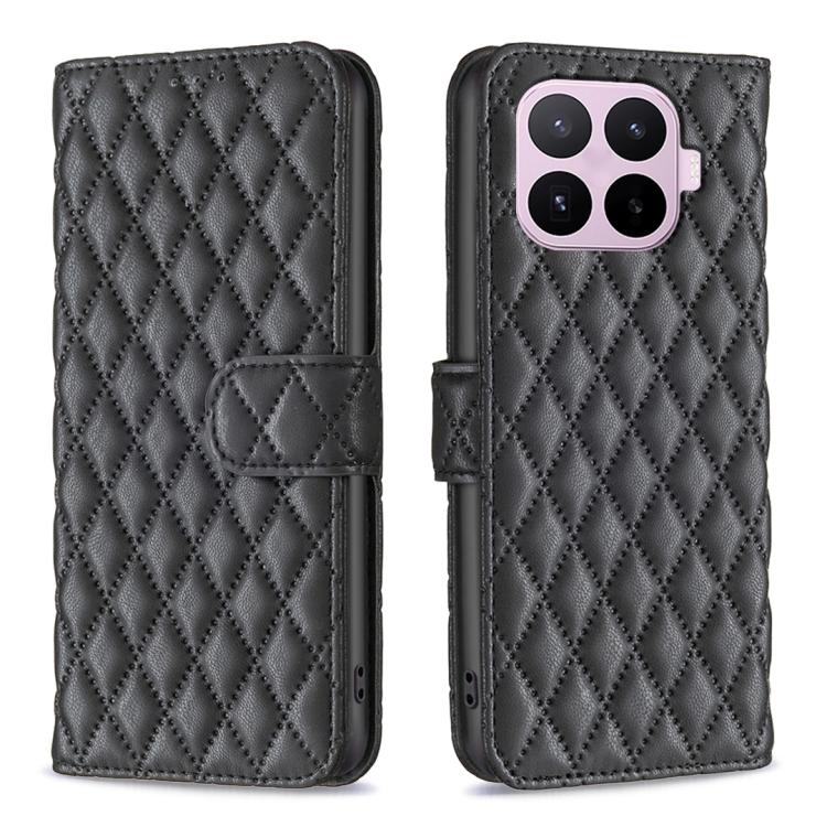 Diamond Lattice Wallet Flip Leather Phone Case, For Xiaomi 17T Pro 5G, For Xiaomi 17T 5G, For Xiaomi 15T Pro 5G, For Xiaomi 15T 5G, For Xiaomi Poco M6 4G / Redmi 13 4G