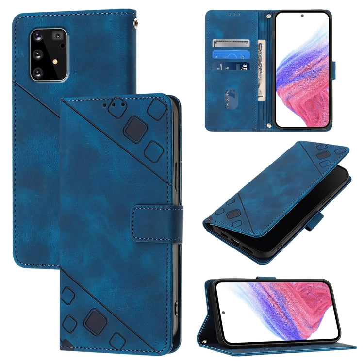 Skin Feel Embossed Leather Phone Case, For Samsung Galaxy A10s / M01s, For Samsung Galaxy A71 5G, For Samsung Galaxy A31, For Samsung Galaxy A11 EU, For Samsung Galaxy A21 EU, For Samsung Galaxy A01 EU, For Samsung Galaxy A91 / M80s / S10 Lite         ...