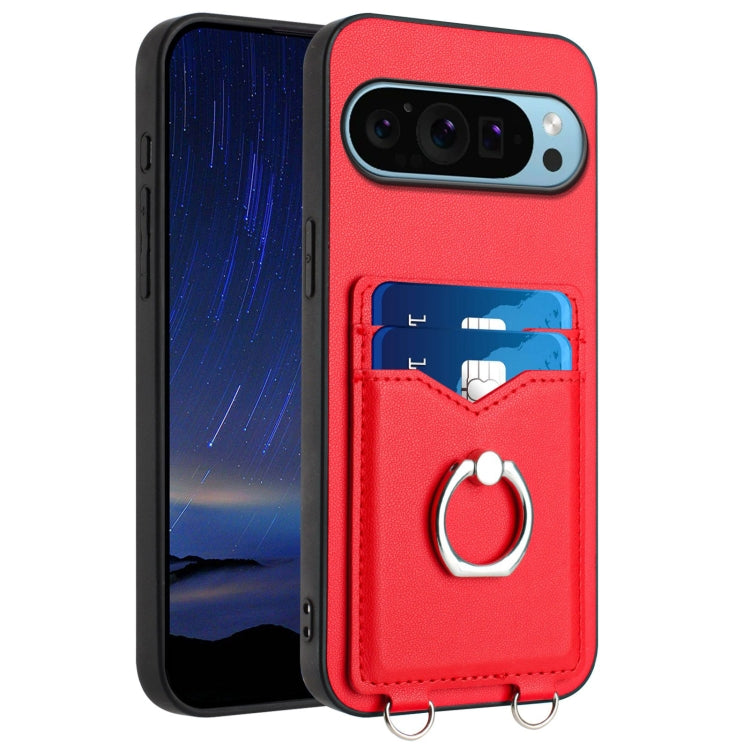 R20 Ring Card Holder Phone Case, For Google Pixel 10 Pro XL, For Google Pixel 10 / 10 Pro, For Google Pixel 9 Pro XL, For Google Pixel 9 / 9 Pro, For Google Pixel 8a, For Google Pixel 8 Pro, For Google Pixel 8