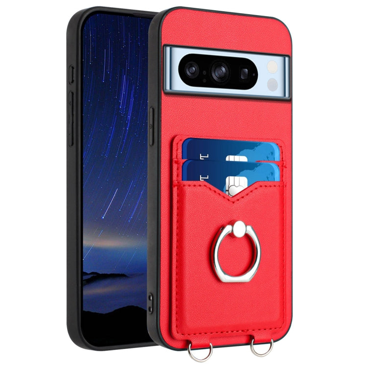 R20 Ring Card Holder Phone Case, For Google Pixel 10 Pro XL, For Google Pixel 10 / 10 Pro, For Google Pixel 9 Pro XL, For Google Pixel 9 / 9 Pro, For Google Pixel 8a, For Google Pixel 8 Pro, For Google Pixel 8