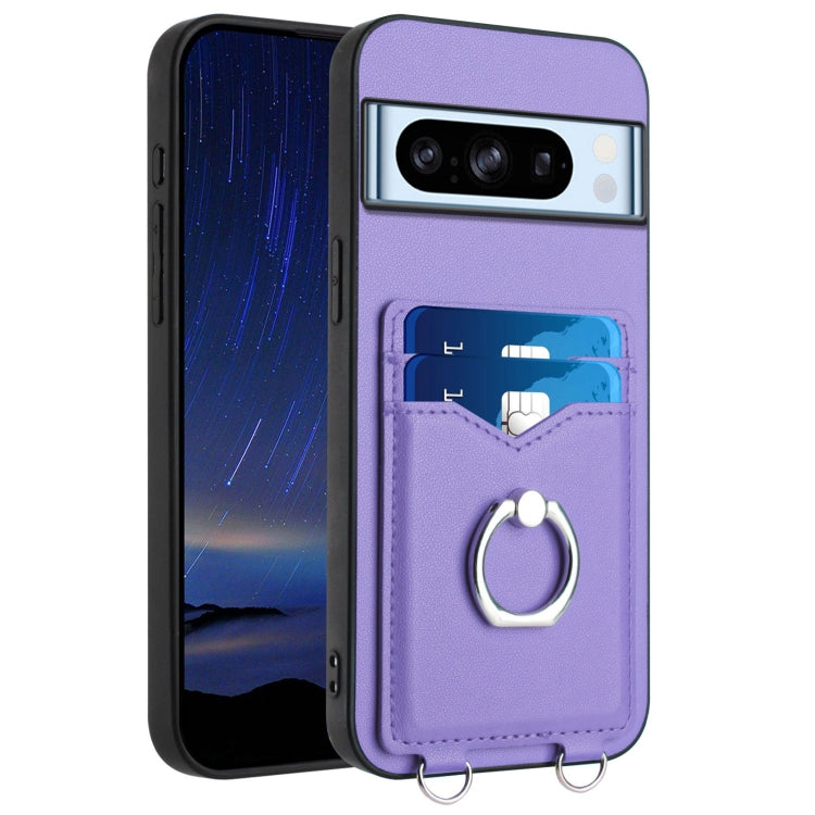 R20 Ring Card Holder Phone Case, For Google Pixel 10 Pro XL, For Google Pixel 10 / 10 Pro, For Google Pixel 9 Pro XL, For Google Pixel 9 / 9 Pro, For Google Pixel 8a, For Google Pixel 8 Pro, For Google Pixel 8