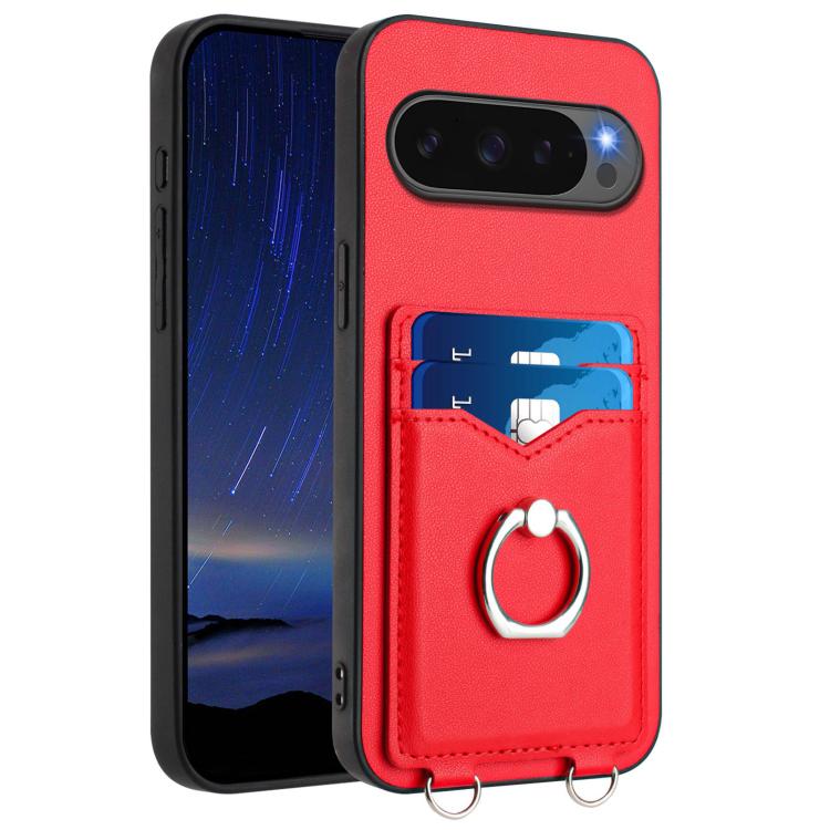 R20 Ring Card Holder Phone Case, For Google Pixel 10 Pro XL, For Google Pixel 10 / 10 Pro, For Google Pixel 9 Pro XL, For Google Pixel 9 / 9 Pro, For Google Pixel 8a, For Google Pixel 8 Pro, For Google Pixel 8