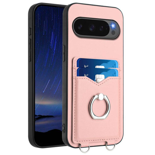 R20 Ring Card Holder Phone Case, For Google Pixel 10 Pro XL, For Google Pixel 10 / 10 Pro, For Google Pixel 9 Pro XL, For Google Pixel 9 / 9 Pro, For Google Pixel 8a, For Google Pixel 8 Pro, For Google Pixel 8