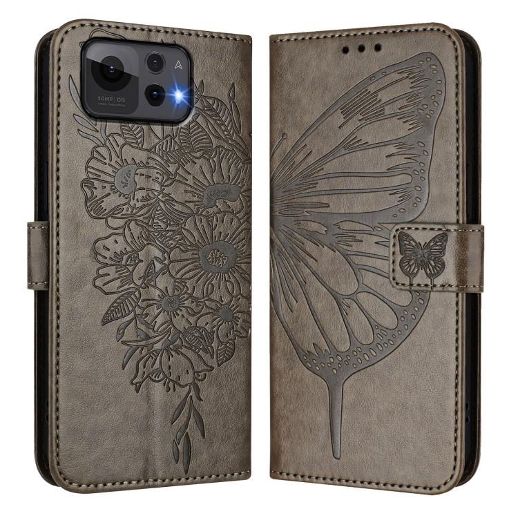Embossed Butterfly Leather Phone Case, For ASUS Zenfone 12 Ultra, For Asus ROG Phone 9 / 9 Pro, For Asus Zenfone 11 Ultra, For Asus ROG Phone 8