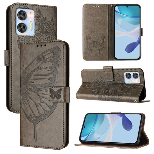 Embossed Butterfly Leather Phone Case, For Oukitel C36 / C35, For Oukitel C33