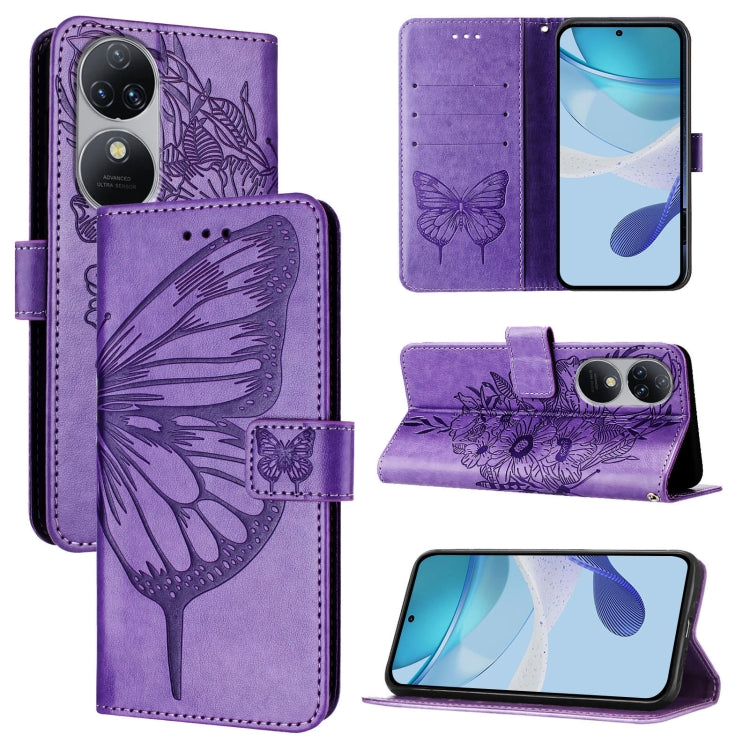 Embossed Butterfly Leather Phone Case, For Oukitel C59 / C59 Pro, For Oukitel C53, For Oukitel C50, For Oukitel C37, For Oukitel C51, For Oukitel C38